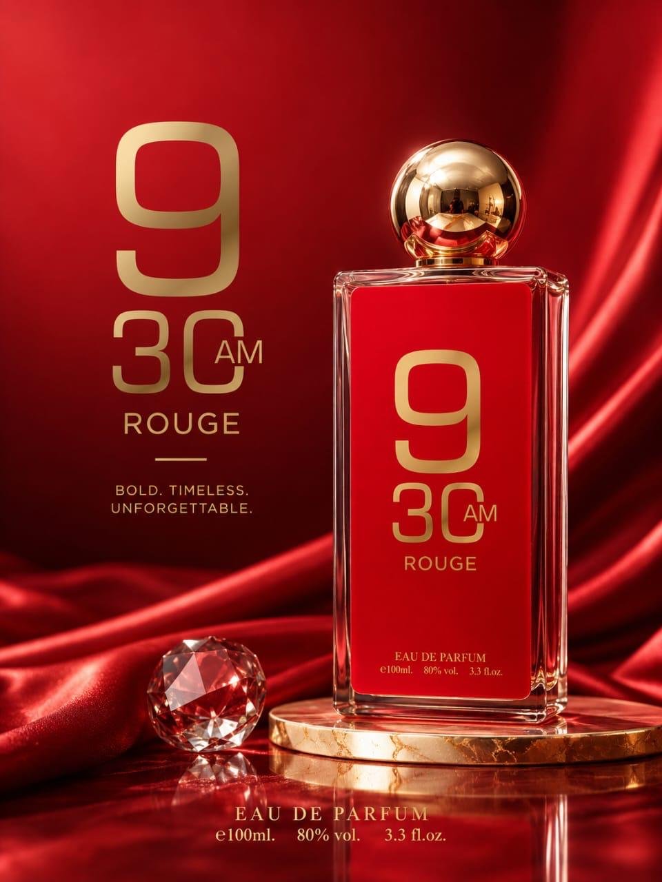 Bn parfums 9 30 am rouge eau de parfum