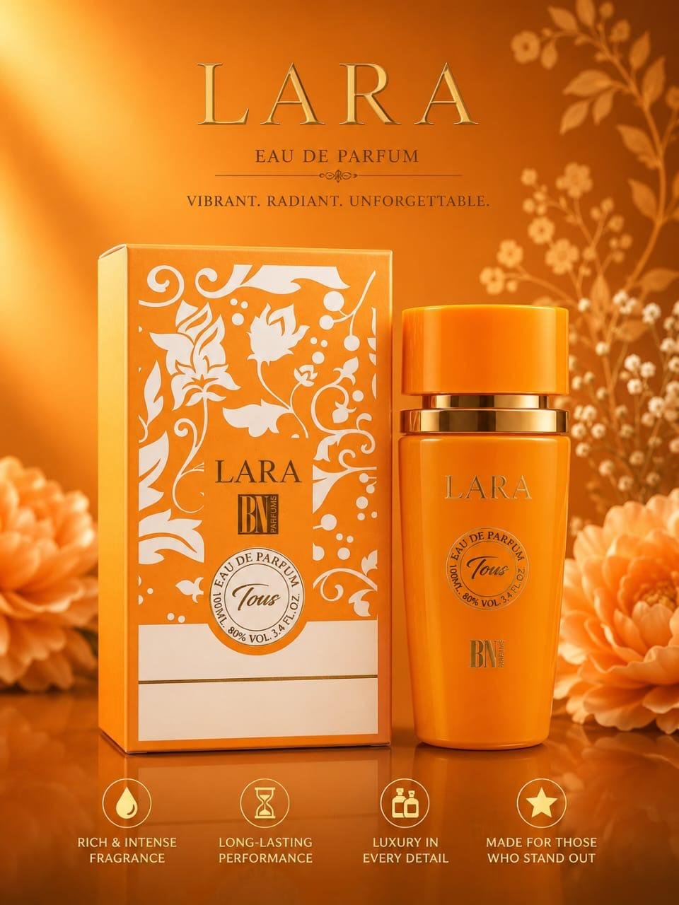 Bn parfums lara all eau de parfum