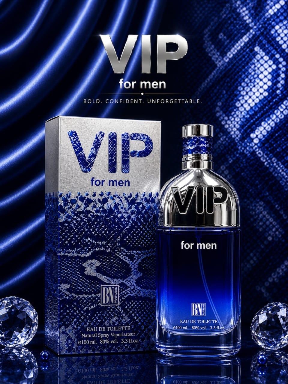 Bn parfums vip for men red eau de parfum